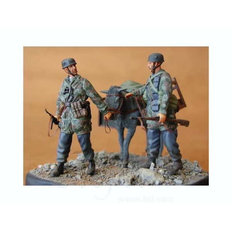 1/35 German Fallschirm.+Donkey