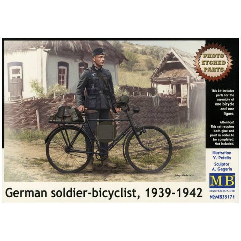 1/35 German Soldier-Bicylist 1939-1942 with Photo-Etch Parts