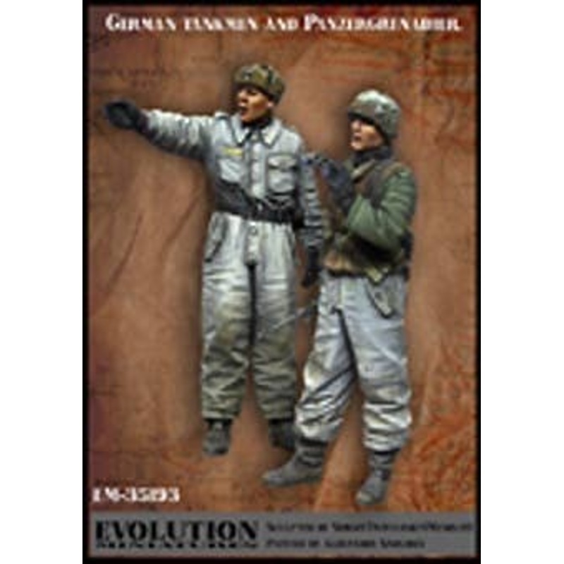 1/35 German Tankman and Panzergrenadier