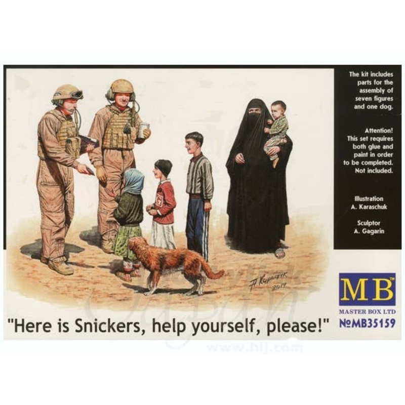 1/35 Here Is Snickers, Help Yourself, Please!