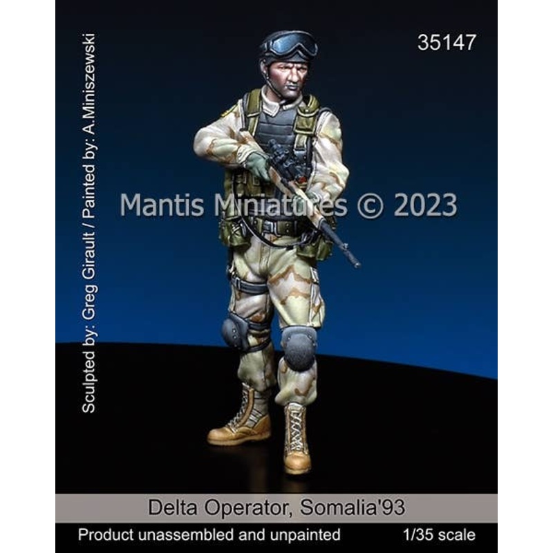 1/35 Modern American Blackhawk Down Delta Force Soldiers Somalia '93