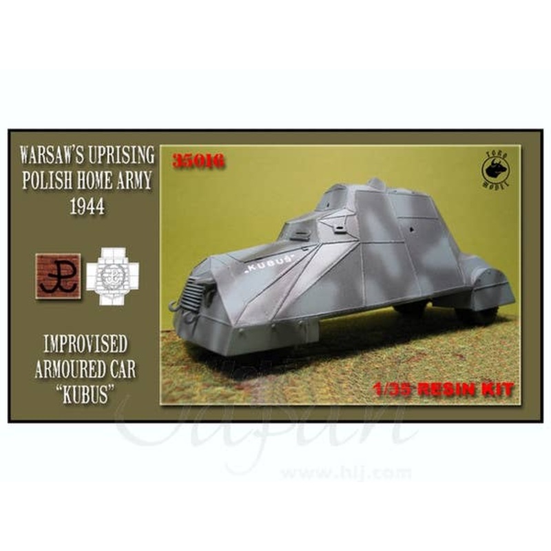 1/35 Polish Army 1944 Improvised Armored Car "Kubus"