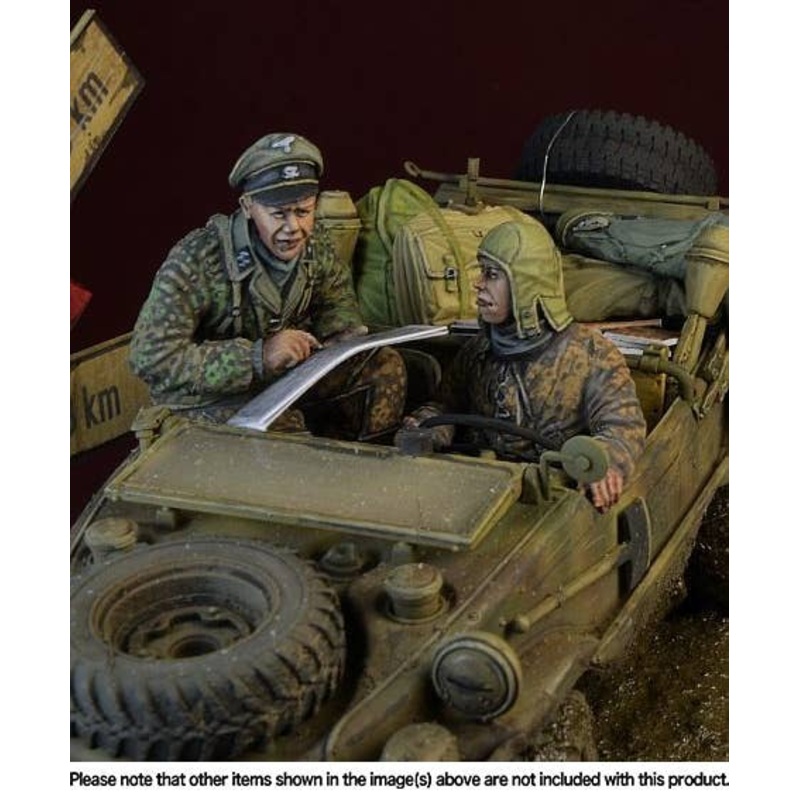 1/35 Waffen SS Schwimwagen Crew, Ardennes 1944