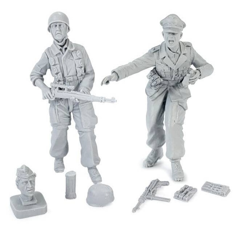 1/35 WW.II DAK Ramke Fallschirmjager Brigade Officer & Jaeger Set