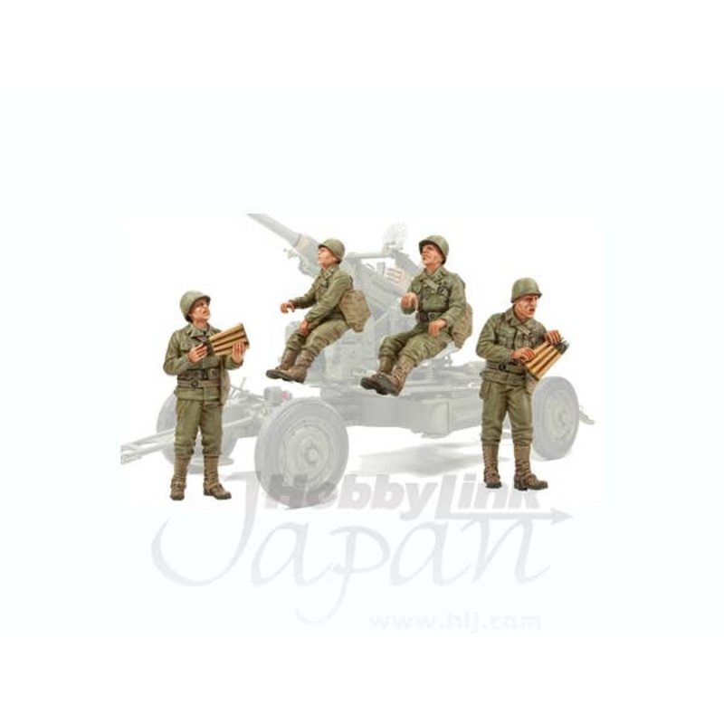 1/35 WWII Bofors Gun Crew (1) 4pcs