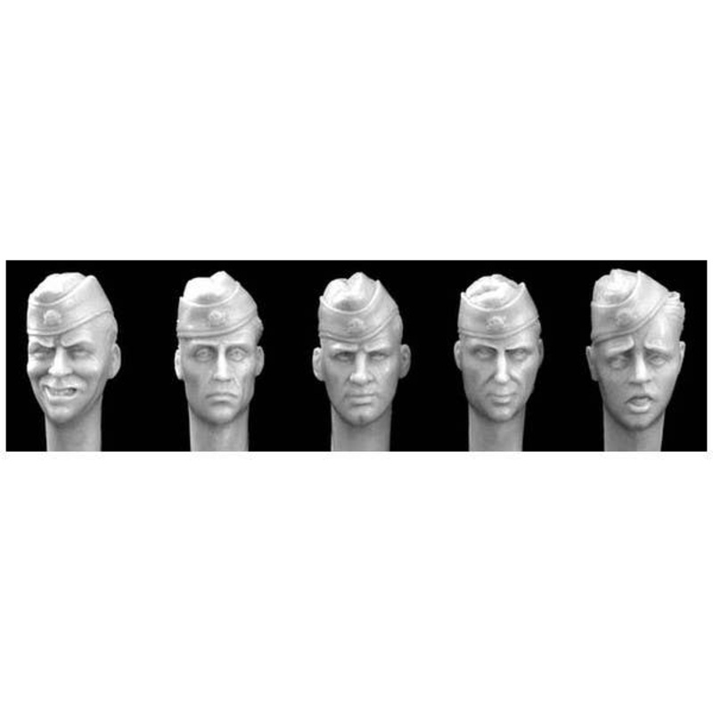 1/35 5 Heads with SS Sidecaps