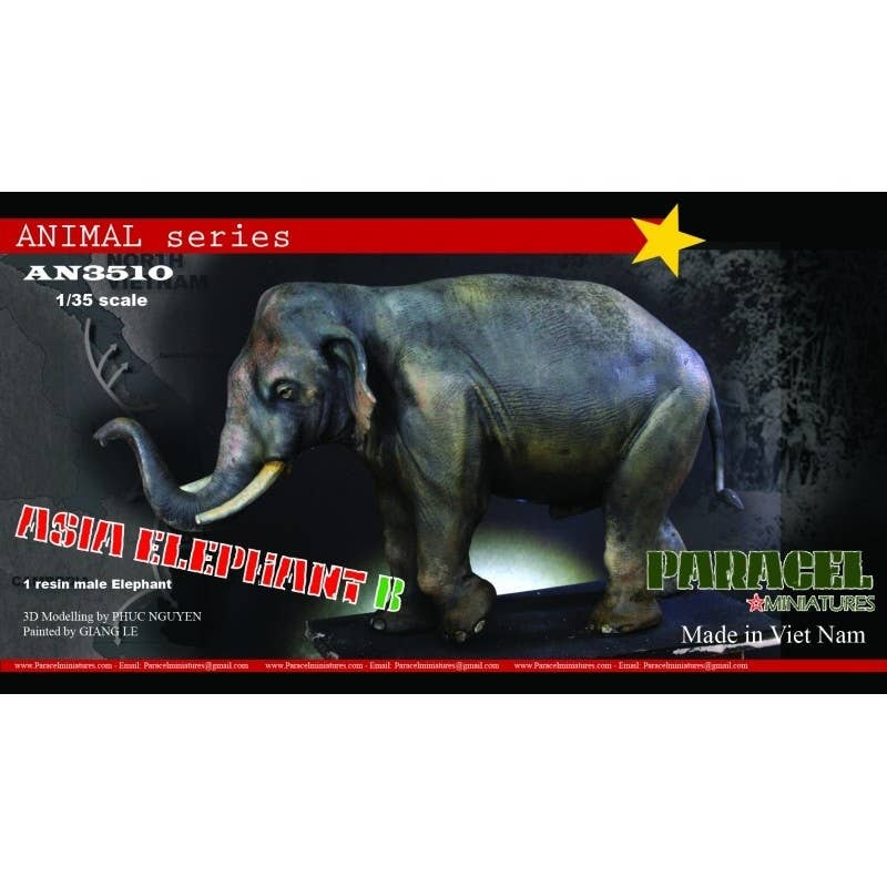 1/35 Asian Elephant B - Male