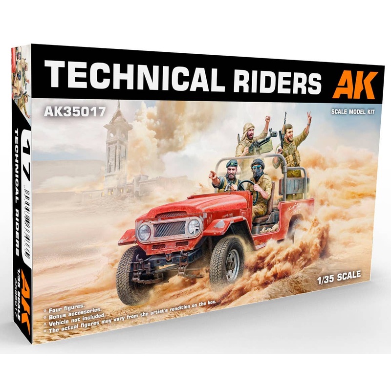 1/35 Light Combat Vehicle Soldiers Desert Figure Set