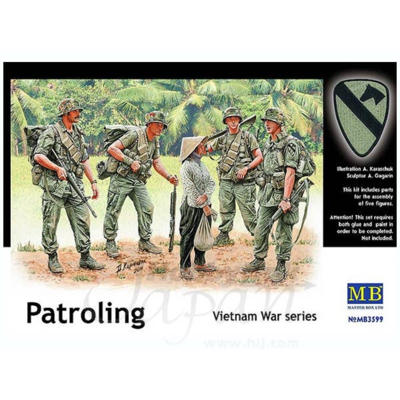 1/35 Patroling Vietnam War Series (5 Figures)