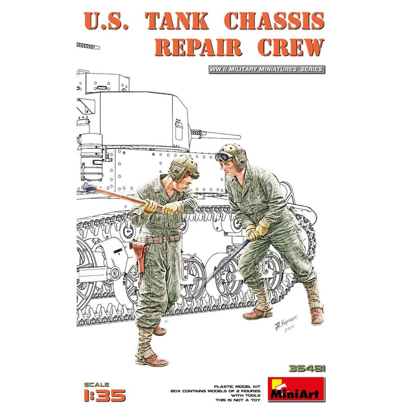 1/35 U.S. Tank Chassis Repair Crew