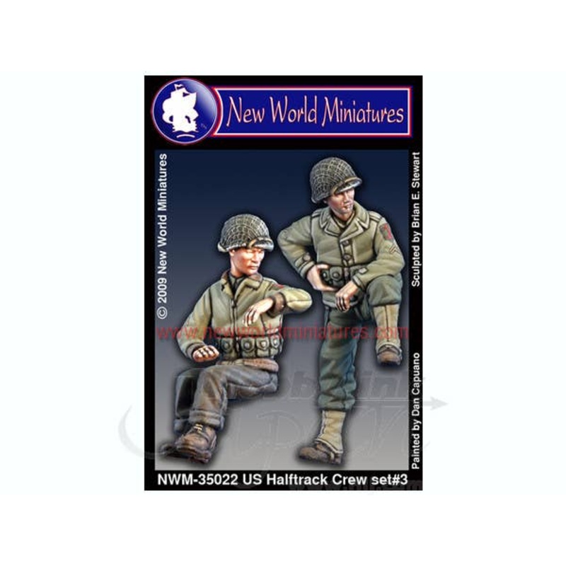 1/35 US Halftrack Crew Set #3