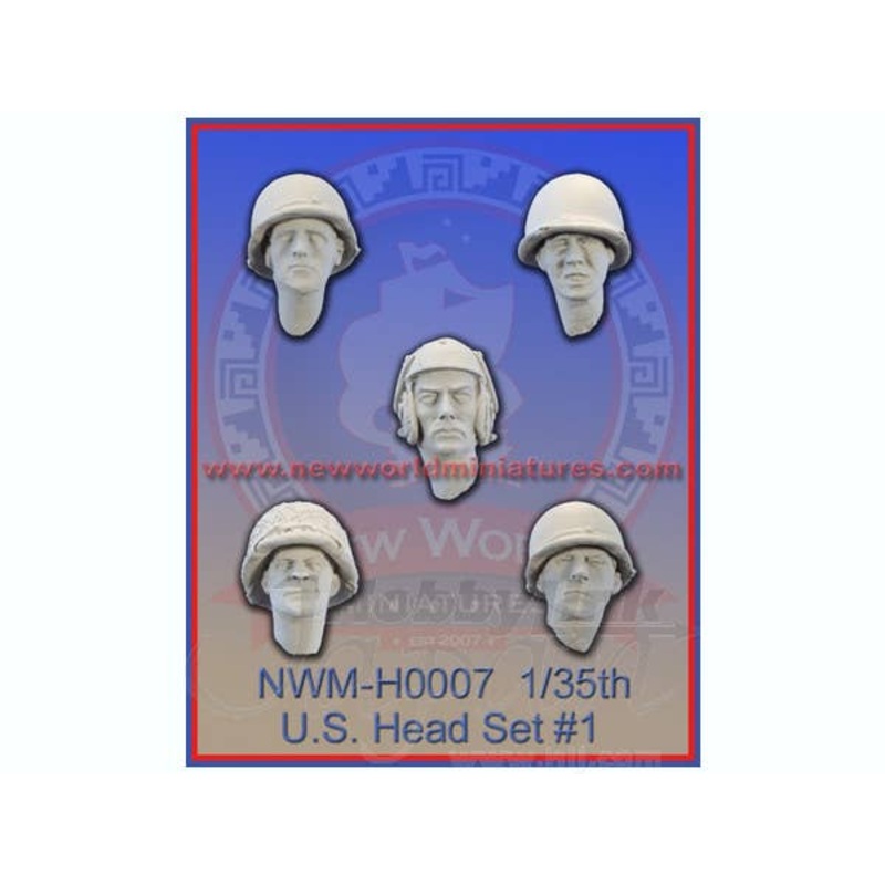 1/35 US Head Set #1