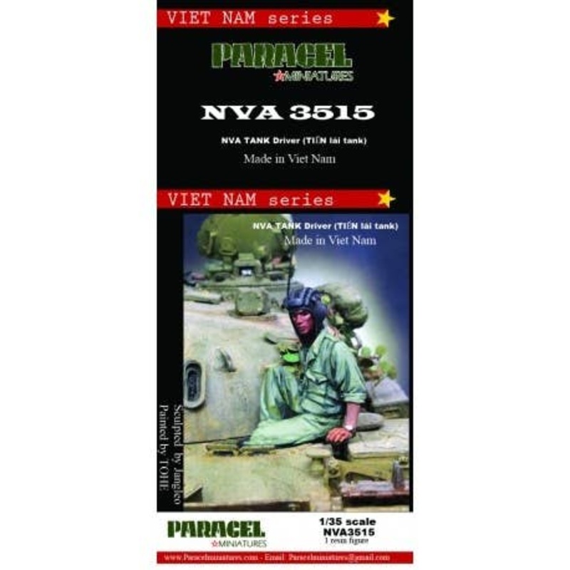 1/35 Vietnam War NVA Tank Driver