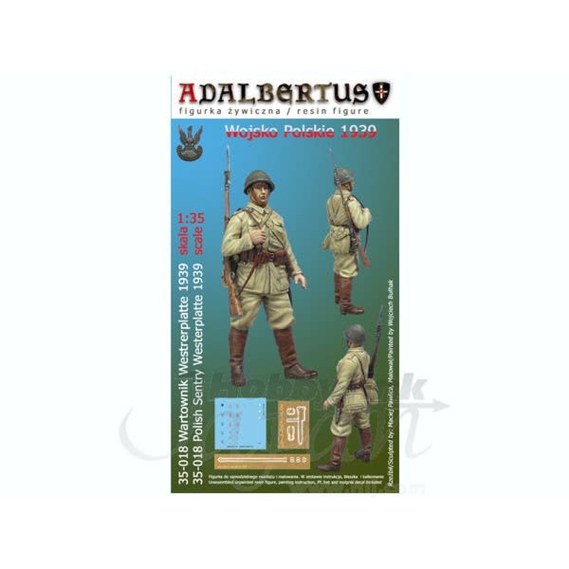 1/35 Wojsko Polskie 1939 Polish Sentry Westerplatte w/Photo-Etched Parts & Decal