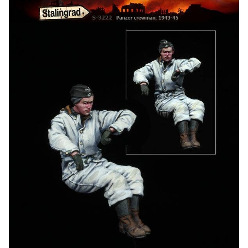 1/35 WWII German Panzer IV Crew 1943 - 45 (2) Loader Exposed to the Outside Air
