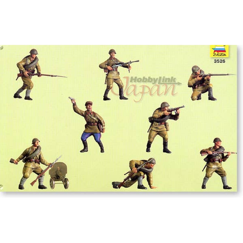 1/35 WWII Soviet Infantry 1940-42