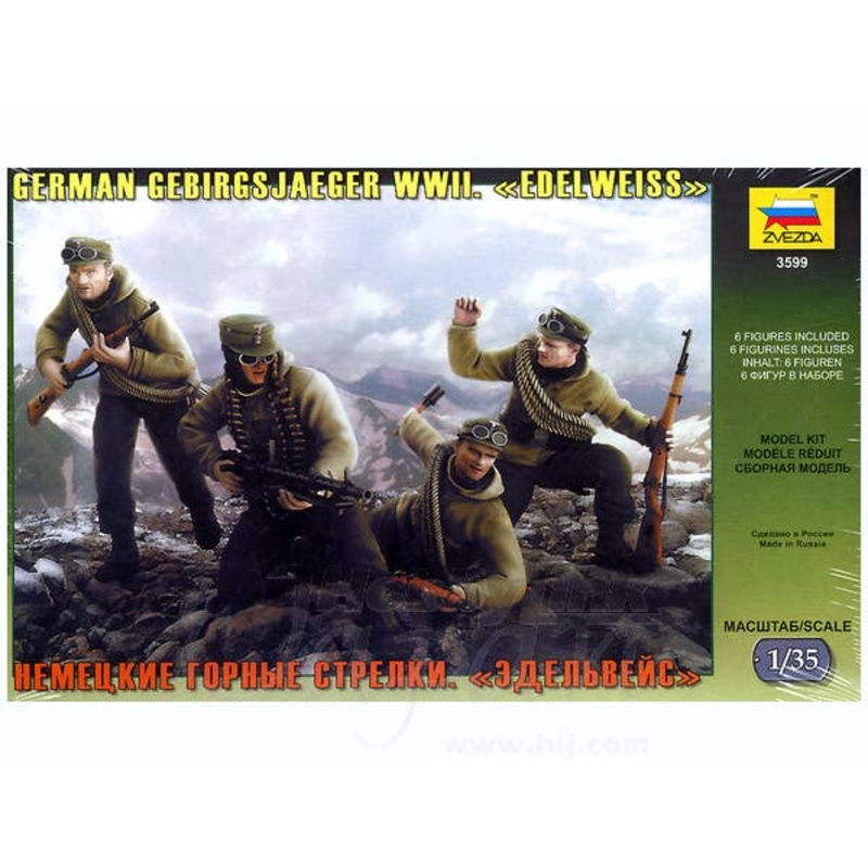 1/35 German Gebirgsjaeger WWII Edelweiss