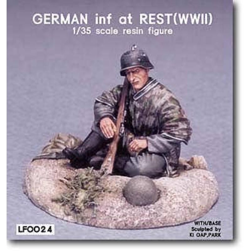 1/35 German Infantry at Rest WWII