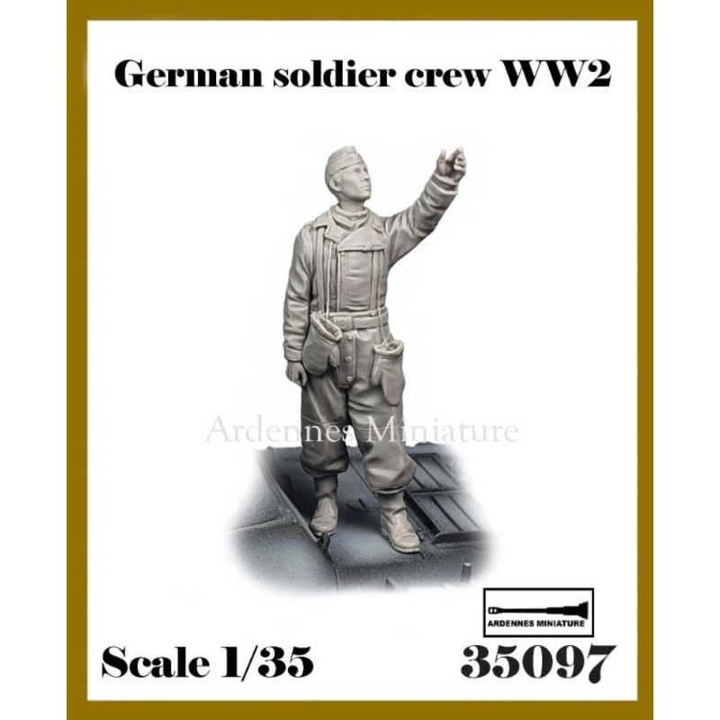 1/35 German Soldier Crew WW2