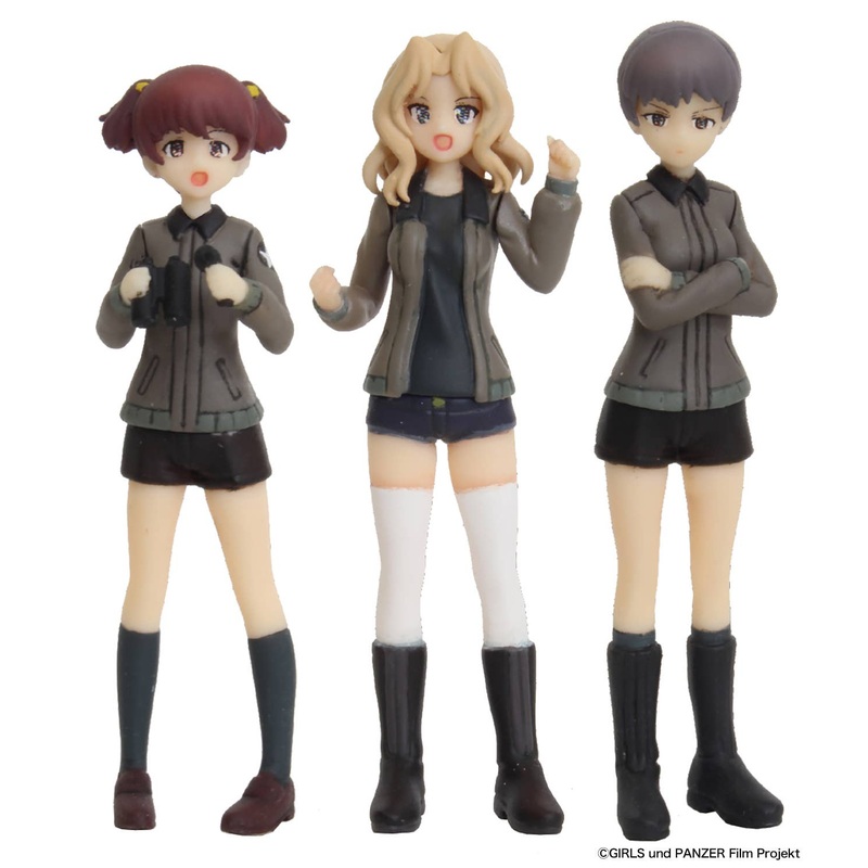 1/35 Girls und Panzer der Film: Saunders University High School Figure Set