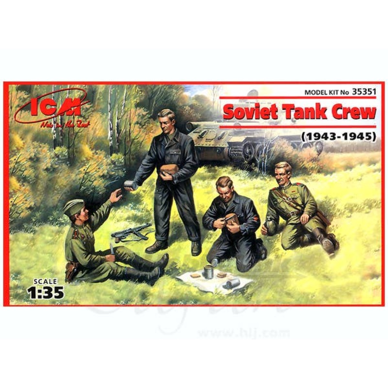 1/35 Soviet Tank Crew 1943-1945