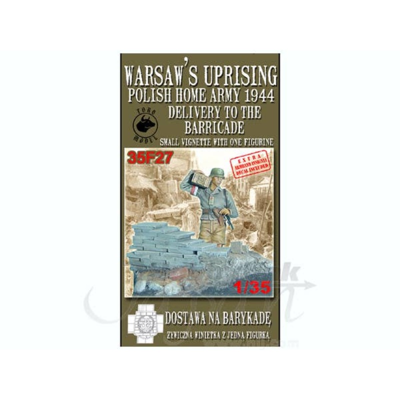 1/35 Warsaw's Uprising Polish Home Army 1944 Delivery to the Barricade