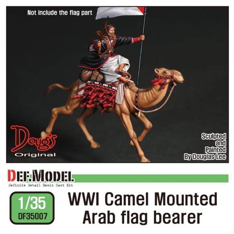 1/35 WWI Camel Mounted Arab Flag Bearer