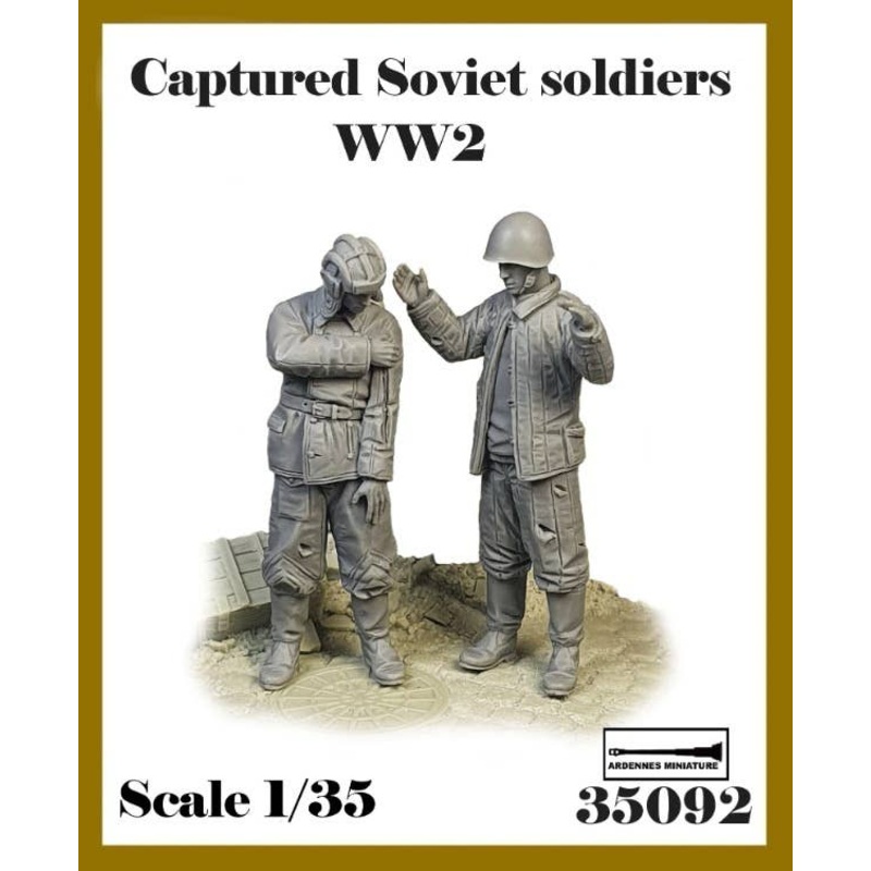 1/35 Captured Soviet Soldiers WW2
