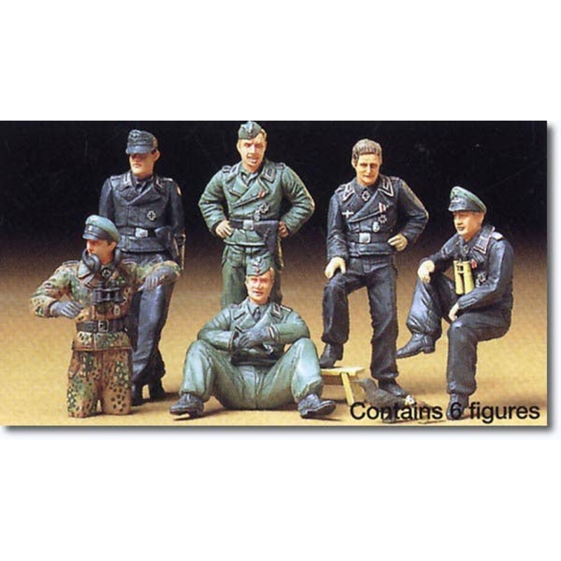 1/35 German Tank Crew at Rest Figure Set