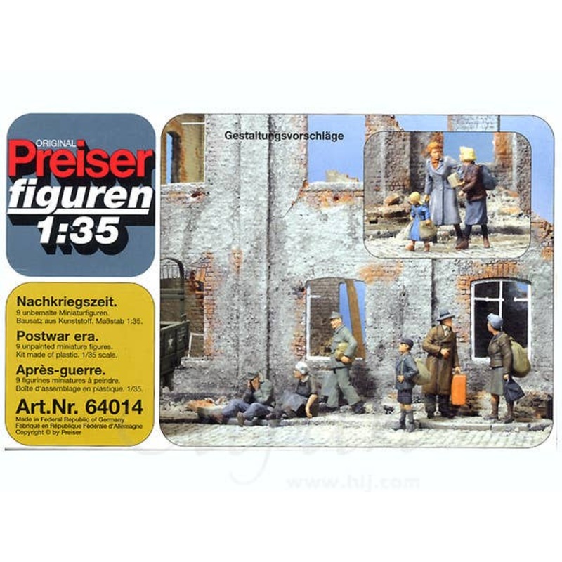 1/35 Postwar Era 9pcs