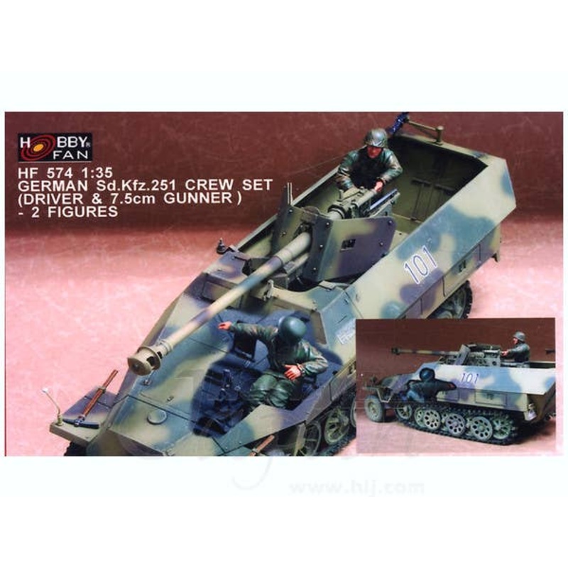 1/35 Sd.Kfz.251 Crew Set