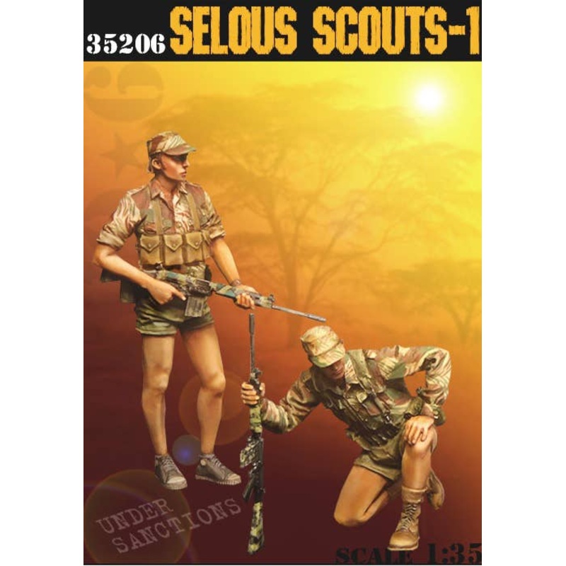 1/35 South Africa Rhodesia Selous Scouts (1) Tracking