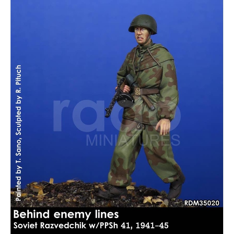 1/35 Soviet Razvedchik w/PPSh 41, 1941-45