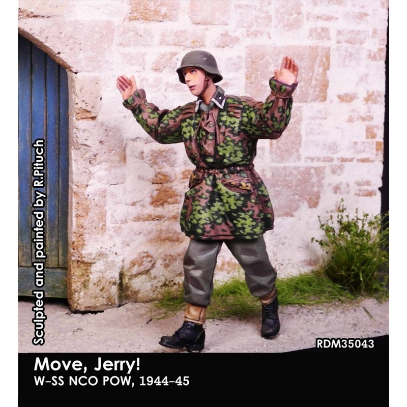 1/35 WWII Move, Jerry! Captive German Waffen SS 1943-45