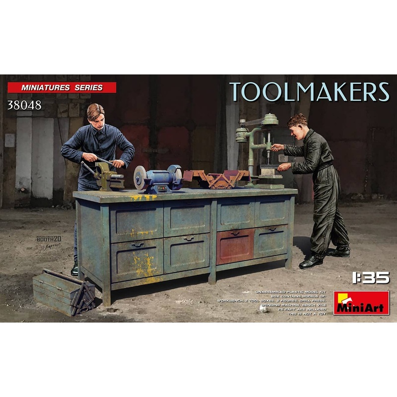 1/35 2 Craftsmen Set (Toolmakers)