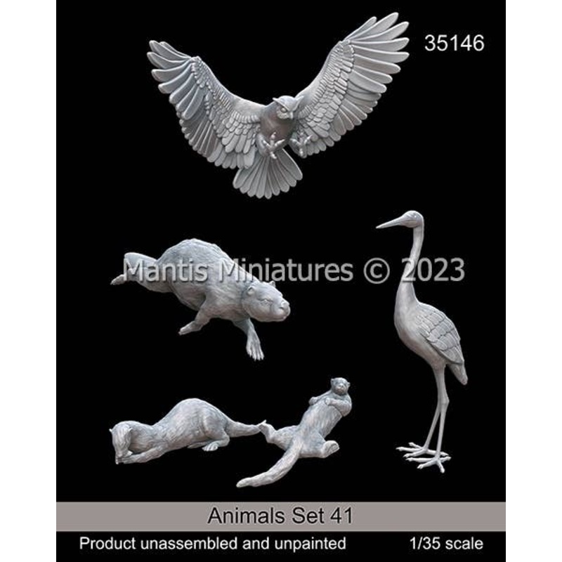 1/35 Animal set 41 European Waterside Animals