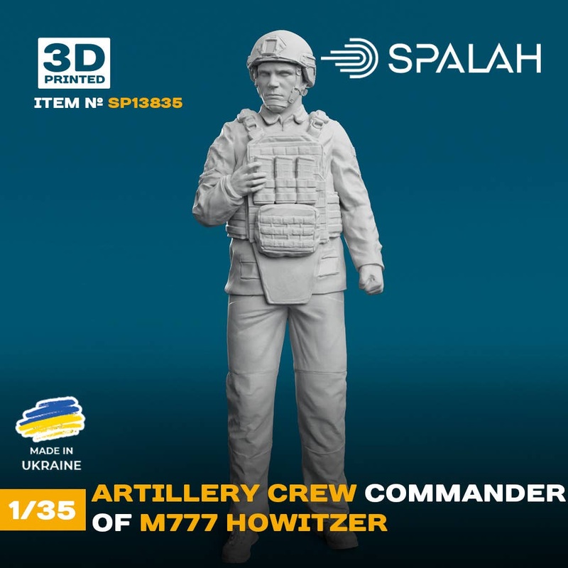 1/35 Artillery crew commander of M777 Howitzer