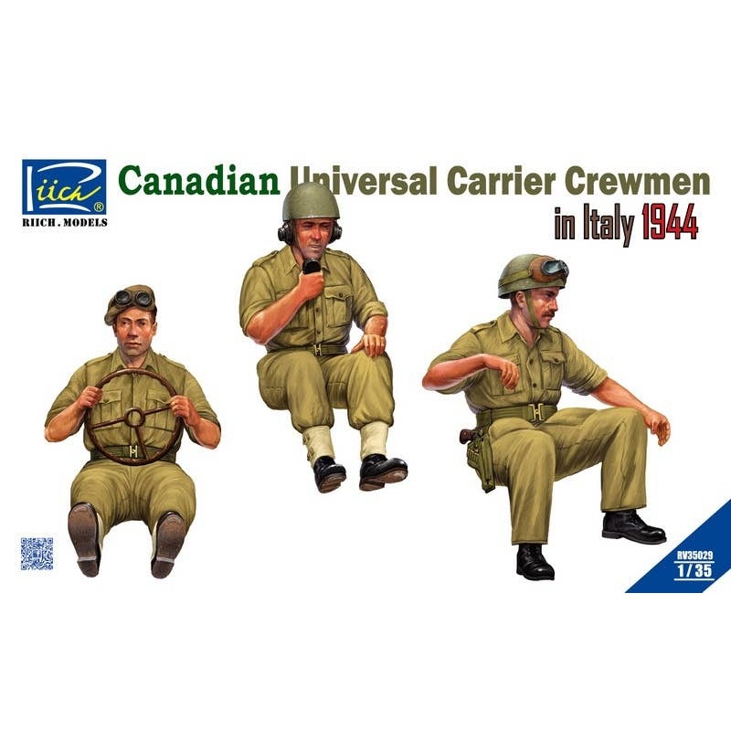 1/35 Canadian Universal Carrier Crewmen in Italy 1944