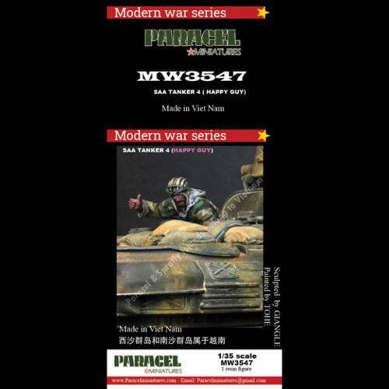 1/35 Current Use Syrian Civil War Syrian Government Forces (SAA) Tank Crew #4 in great condition