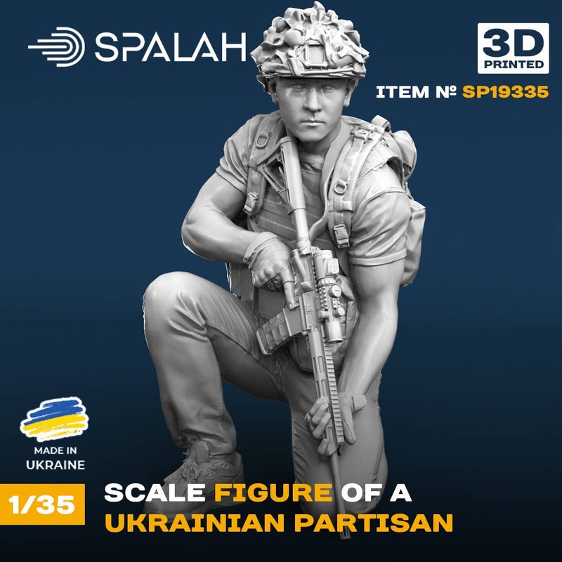 1/35 Figure Ukraininan partisan