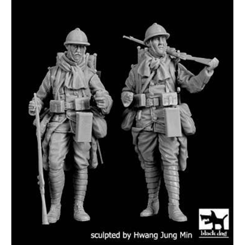 1/35 French Soldiers WWI Set