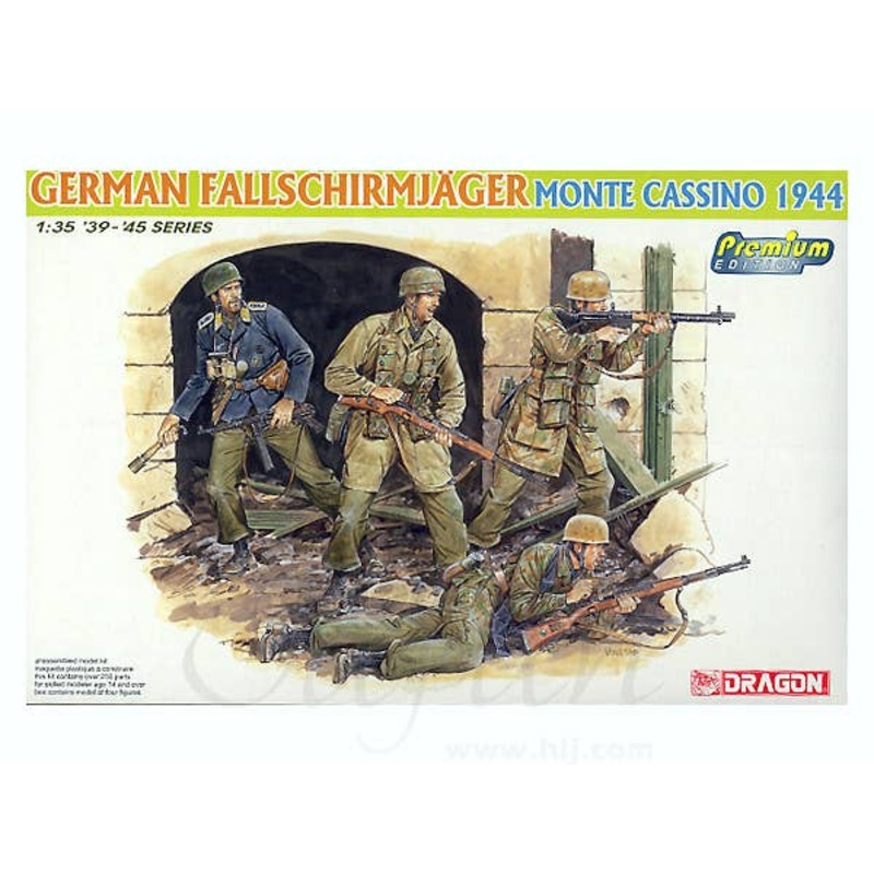 1/35 German Fallschirmjager Monte Cassino 1944 Premium