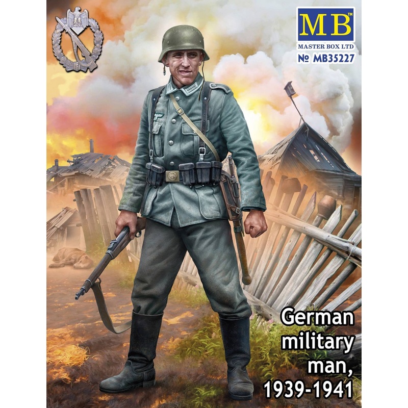 1/35 German military man, 1939-1941 w/Accessories