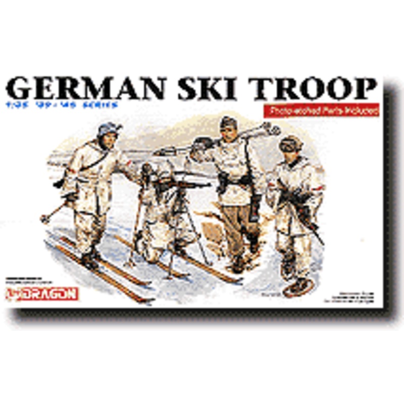 1/35 German Ski Troops Figure Set