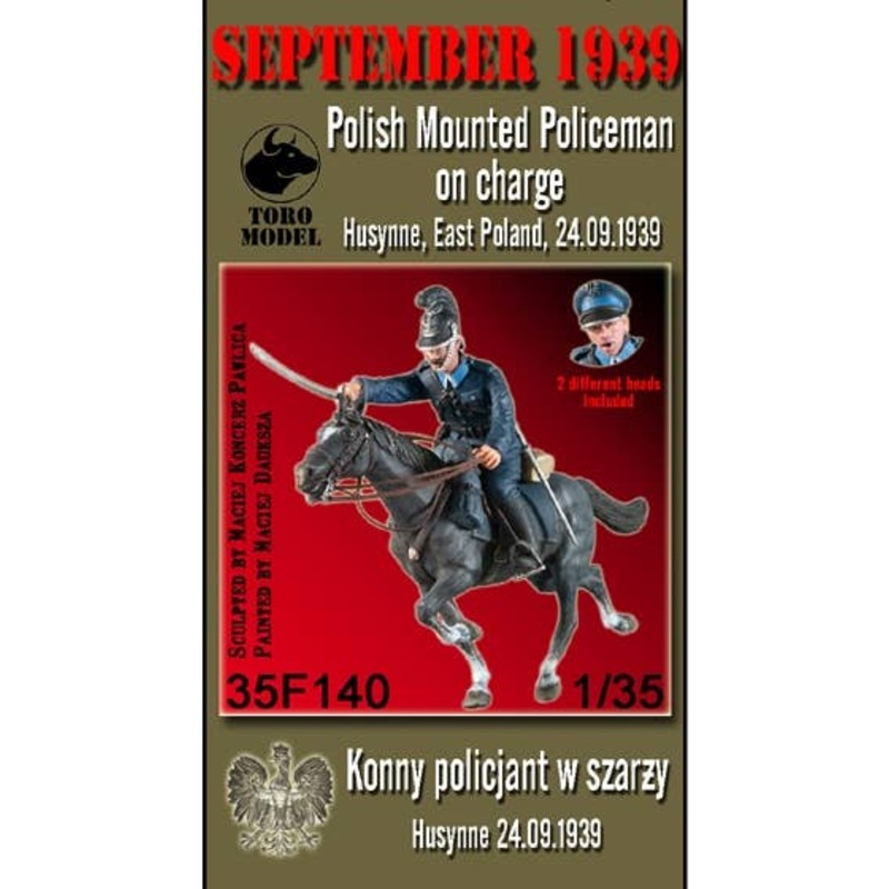 1/35 Mounted Police During The Assault Battle Of Husynne, East Poland September 24, 1939