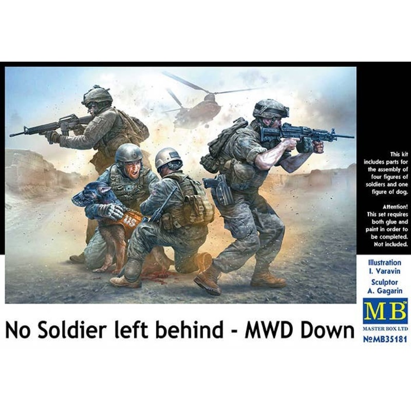 1/35 No Soldier Left Behind - MWD Down