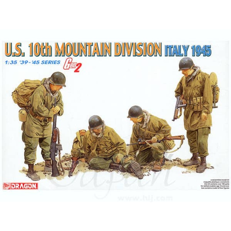 1/35 US 10th Mountain Division Italy 1945