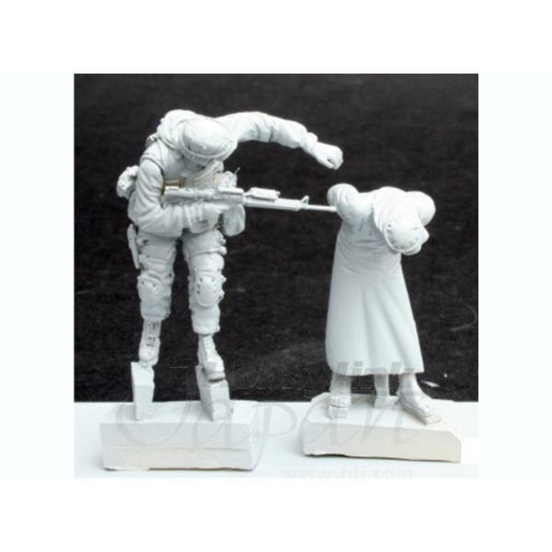 1/35 US Rangers+Afghan Captured Warrior 2 fig
