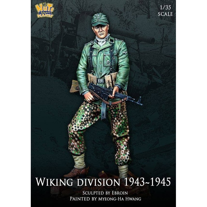 1/35 WWII German Waffen SS Varking Division Soldier 1943-1945