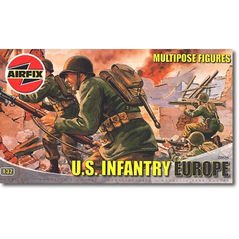 1/32 American Army Infantry Set